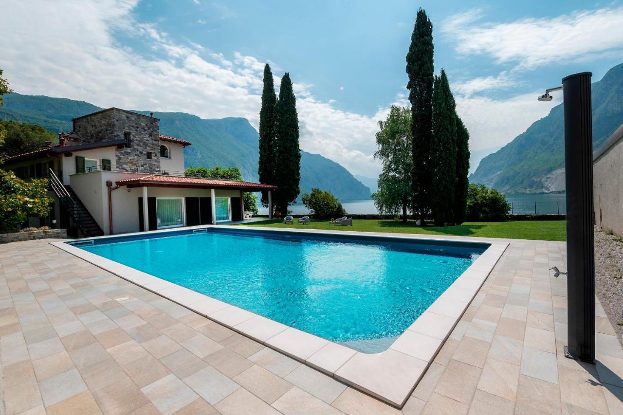Villa Onedo Abbadia Lariana Bagian luar foto