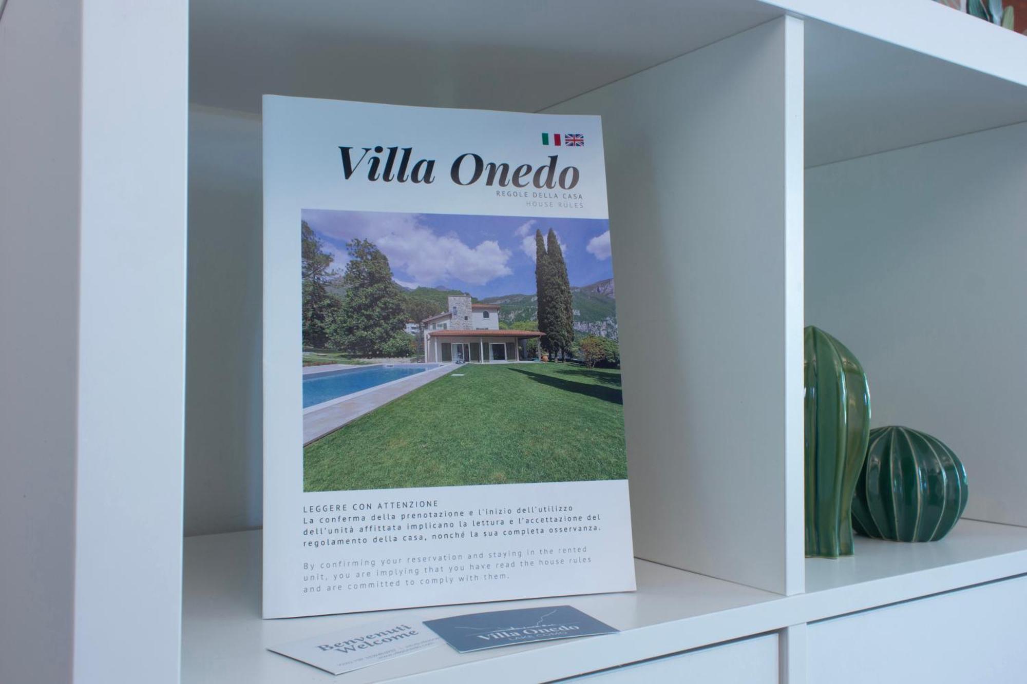 Villa Onedo Abbadia Lariana Bagian luar foto